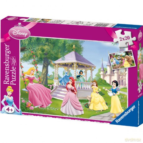 RAVENSBURGER 2X20 El. UROCZE KSIĘŻNICZKI 89574 [PUZZLE]
