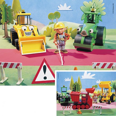 RAVENSBURGER 2X20 BOB BUDOWNICZY NA BUDOWIE 90303 [PUZZLE]