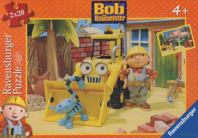 RAVENSBURGER 2X20 El. BOB BUDOWNICZY W PRACY 90297 [PUZZLE]