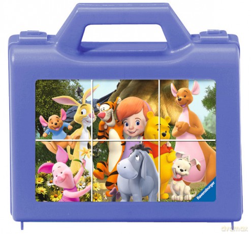 RAVENSBURGER 6 El. TYGRYS I KUBUŚ KLOCKI 74648 [PUZZLE]