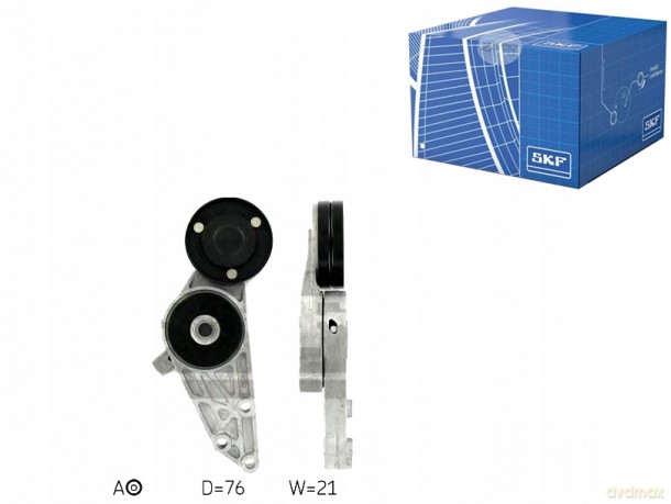 SKF VKM 31033 Rolka napinacza, pasek klinowy wielorowkowy Audi Skoda VW Seat