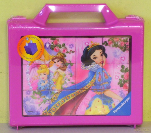 RAVENSBURGER 12 El. KSIĘŻNICZKI KLOCKI 74952 [PUZZLE]