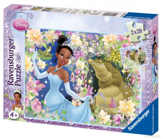 RAVENSBURGER 2X20EL. KSIĘŻNICZKA I ŻABA 89956 [PUZZLE]