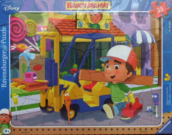 RAVENSBURGER 35 El. PAN ZŁOTA RĄCZKA 63475 [PUZZLE]