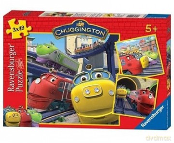 RAVENSBURGER 3X49 El. CHUGGINGTON WILSON 92949 [PUZZLE]