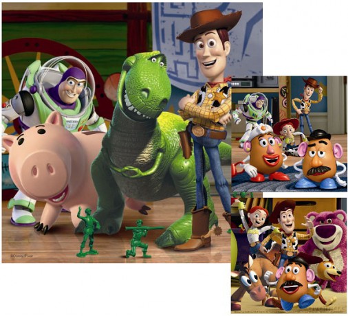RAVENSBURGER 3x49 el. Toy Story [PUZZLE]