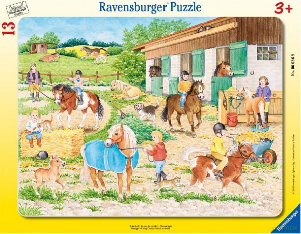 RAVENSBURGER 13 EL OBÓZ JEŹDZIECKI 60269 [PUZZLE]