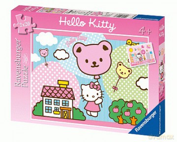 RAVENSBURGER 2 X20 El. HELLO KITTY 91676 [PUZZLE]