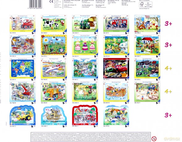 RAVENSBURGER 36 el. AUTA 63956 [PUZZLE]