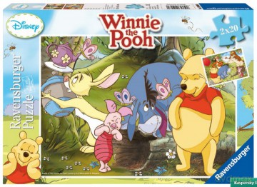 RAVENSBURGER 2X20 El. KUBUŚ PUCHATEK 91713 [PUZZLE]