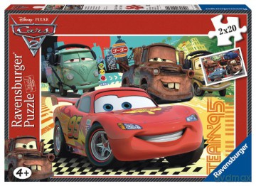 RAVENSBURGER 2X20 El. AUTA 2 new 2011 91690 [PUZZLE]