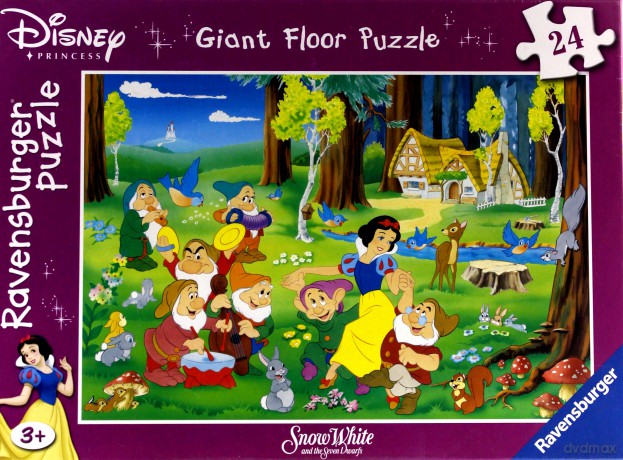 RAVENSBURGER 24 el. Księżniczka Śnieżka 53544 [PUZZLE]