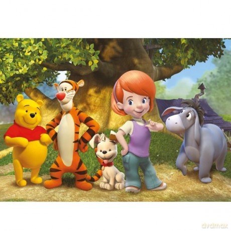 RAVENSBURGER 24 el. Podł. Kubuś Puchatek 53667 [PUZZLE]
