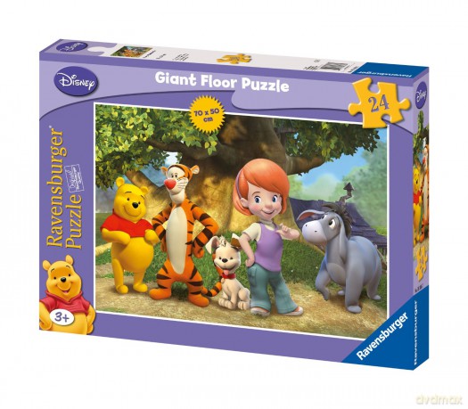 RAVENSBURGER 24 el. Podł. Kubuś Puchatek 53667 [PUZZLE]