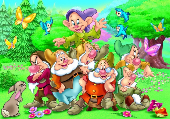 RAVENSBURGER 2X20 El. Siedmiu Krasnoludków 89413 [PUZZLE]