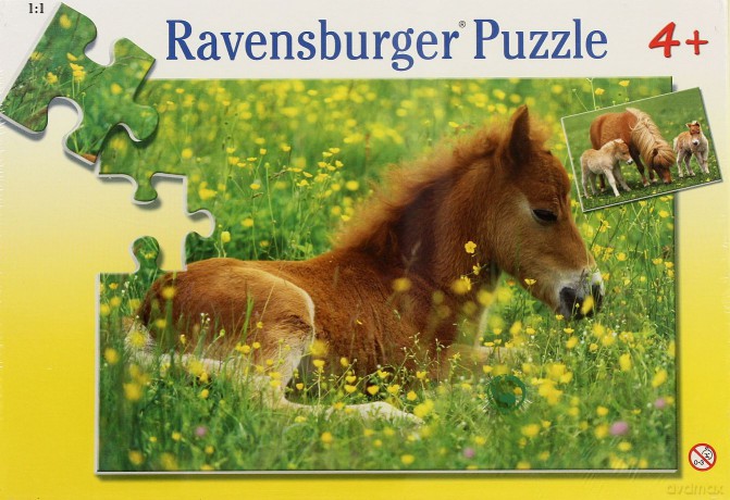 RAVENSBURGER 2X20 El. Słodkie Kucyki 91737 [PUZZLE]