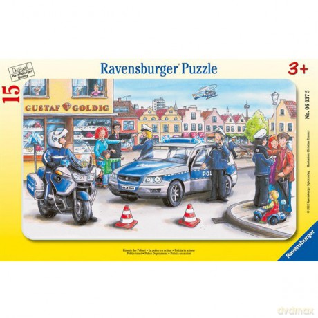 RAVENSBURGER 15 El. Patrol policyjny 60375 [PUZZLE]