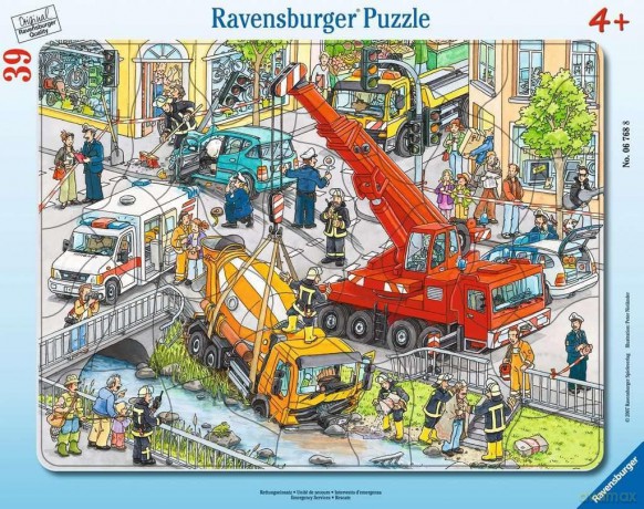 RAVENSBURGER 39 El. Pogotowie Ratunkowe 67688 [PUZZLE]