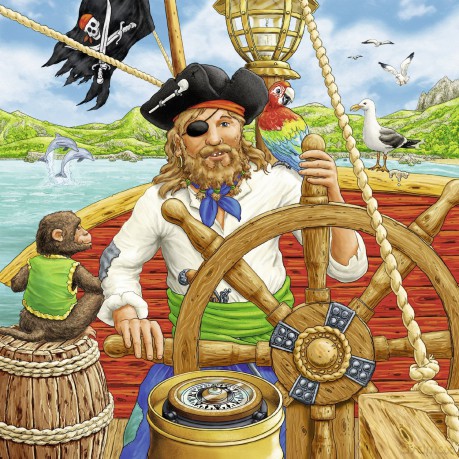 RAVENSBURGER 3x49 el. Piraci 92758 [PUZZLE]