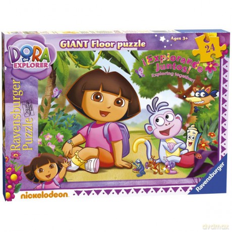RAVENSBURGER 24 El. Podł. Dora 52806 [PUZZLE]