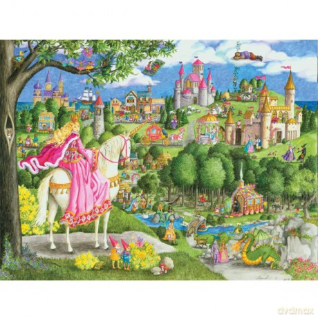 RAVENSBURGER 24 El. Podł. Dawno, Dawno Temu 53681 [PUZZLE]