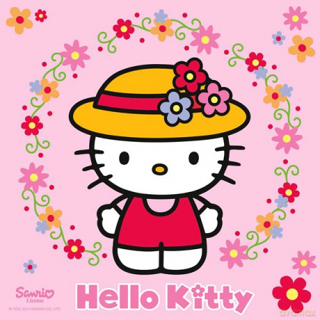 RAVENSBURGER 4 w 1 Hello Kitty 72637 [PUZZLE]