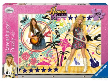 RAVENSBURGER 200 El. HANNAH MONTANA new 10 126446 [PUZZLE]