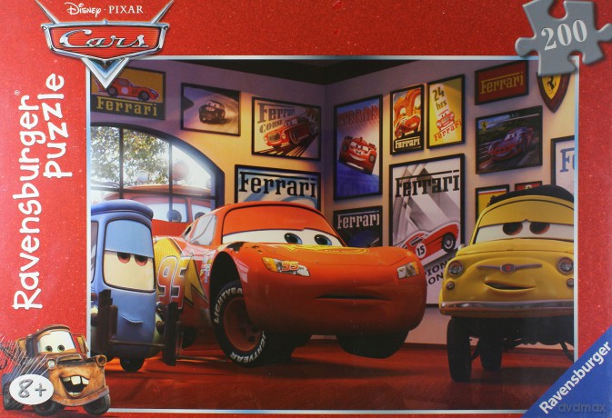 RAVENSBURGER 200 el. Cars Trzej Przyjaciele [PUZZLE]