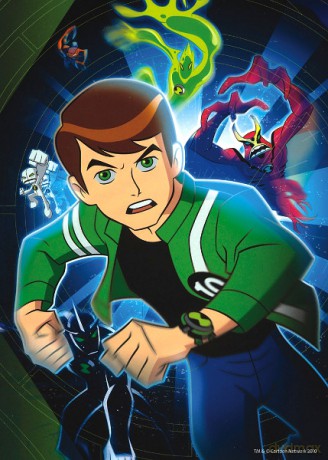 RAVENSBURGER 100 El. BEN10 ALIEN FORCE 108305 [PUZZLE]