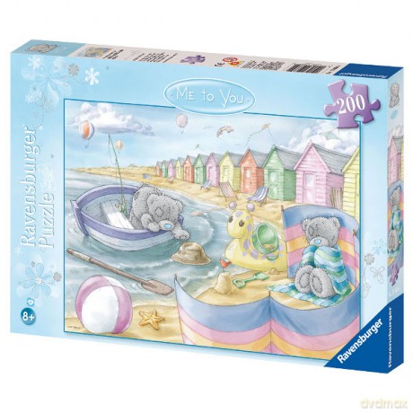 RAVENSBURGER 200 El. Me To You Na Plaży 126644 [PUZZLE]
