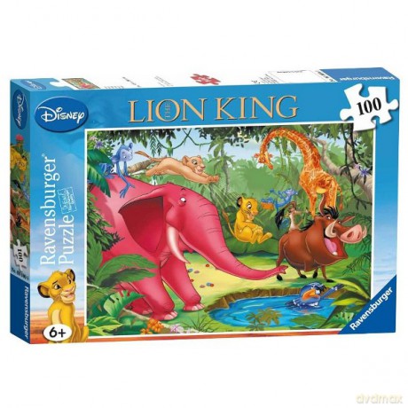 RAVENSBURGER 100 El. Król Lew 106363 [PUZZLE]