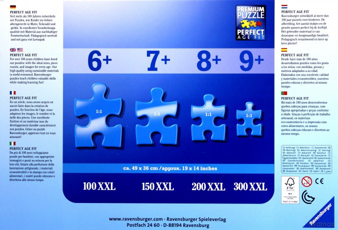 RAVENSBURGER 100 el. Kotki i Stokrotki 106127 [PUZZLE]