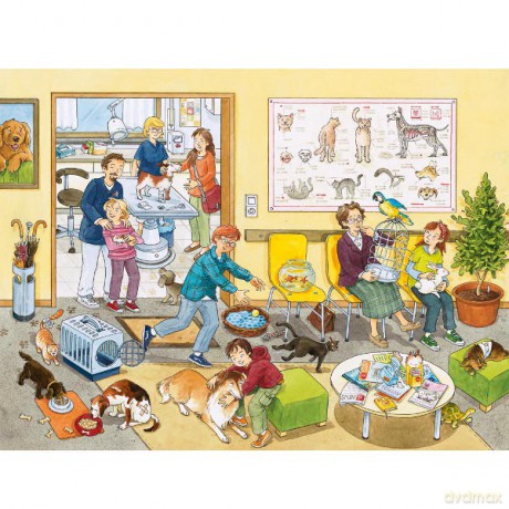 RAVENSBURGER 100 El. U Weterynarza 106332 [PUZZLE]