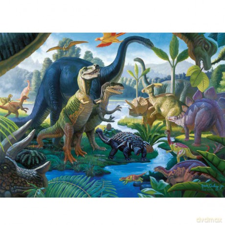 RAVENSBURGER 100 El. Kraina Gigantów 107407 [PUZZLE]