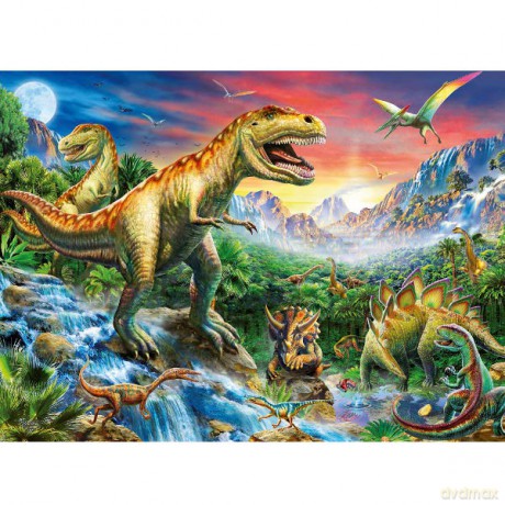 RAVENSBURGER 100 el. Epoka Dinozaurów 106653 [PUZZLE]