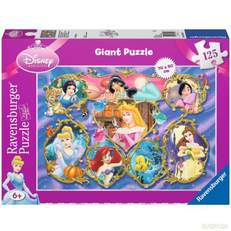 RAVENSBURGER 125 El. Gigant Księżniczki 97524 [PUZZLE]