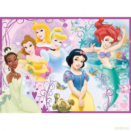 RAVENSBURGER 100 el. XXL Księżniczki 108572 [PUZZLE]