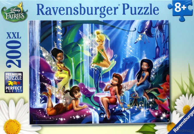 RAVENSBURGER 200 el. XXL Świat Wróżek 127771 [PUZZLE]
