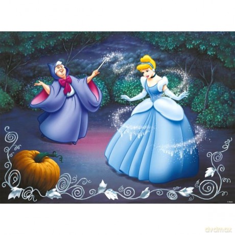 RAVENSBURGER 100 El. Piękny Kopciuszek 109838 [PUZZLE]