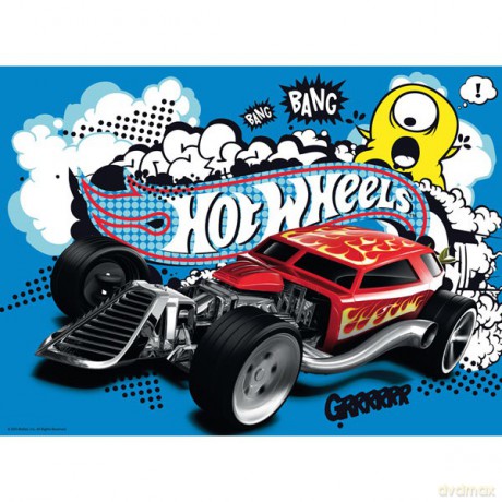 RAVENSBURGER 100 El. XXL Hot Wheels 106738 [PUZZLE]