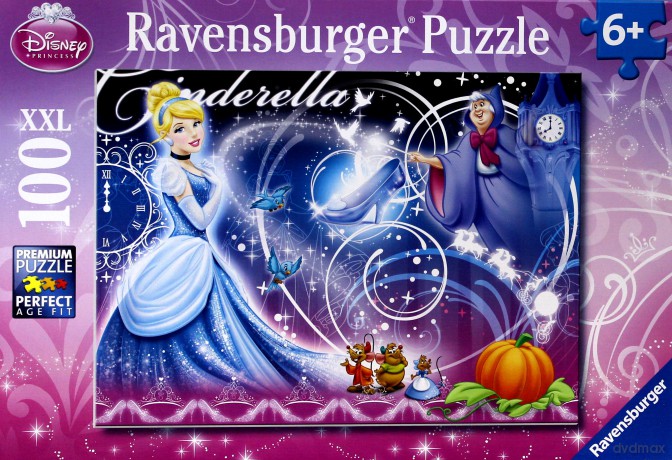RAVENSBURGER 100 el. XXL Kopciuszek 106882 [PUZZLE]