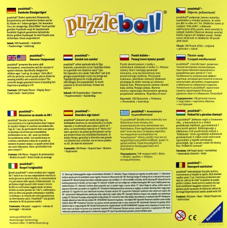 RAVENSBURGER 108 EL.KUL. Czarująca Księżniczka 122073 [PUZZLE]