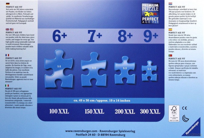 RAVENSBURGER 100 El. XXL Król Lew 106967 [PUZZLE]