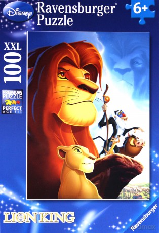 RAVENSBURGER 100 El. XXL Król Lew 106967 [PUZZLE]