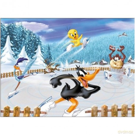 RAVENSBURGER 100 El. XXL Na łyżwach 107629 [PUZZLE]