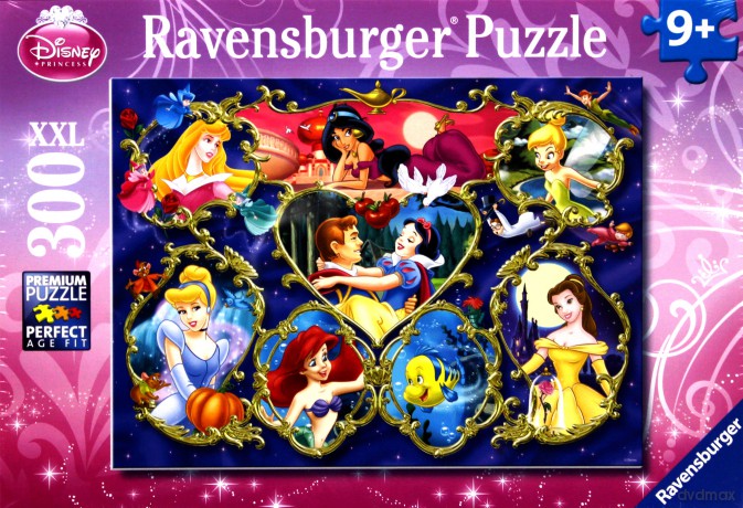 RAVENSBURGER 300 el. Galeria Księżniczek [PUZZLE]