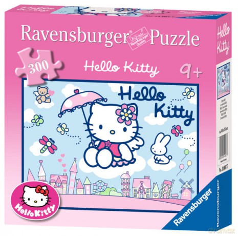 RAVENSBURGER 300 El. ŚWIAT KITTY 140077 [PUZZLE]