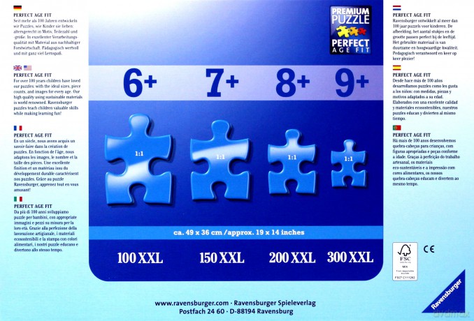 RAVENSBURGER 300 el. Podwodny Świat 130221 [PUZZLE]