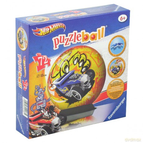 RAVENSBURGER 72 El. Hot Wheels 121335 [PUZZLE]