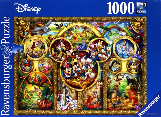 RAVENSBURGER 1000 el. Najpiękniejsze Motywy [PUZZLE]